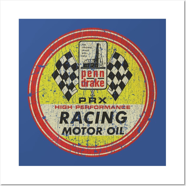 Penn Drake PRX Racing Oil 1956 Wall Art by JCD666